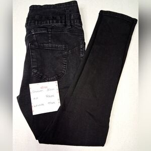 4/20$ Ibiza Butt Lifting Highrise Black Women's Jeans